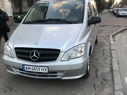 Сірий Мерседес Віто, об'ємом двигуна 2.1 л та пробігом 182 тис. км за 17700 $, фото 1 на Automoto.ua
