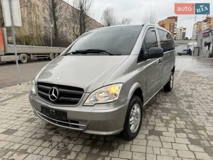 Сірий Мерседес Віто, об'ємом двигуна 2.14 л та пробігом 370 тис. км за 10500 $, фото 1 на Automoto.ua