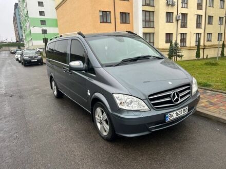 Серый Мерседес Вито, объемом двигателя 3 л и пробегом 262 тыс. км за 13500 $, фото 1 на Automoto.ua