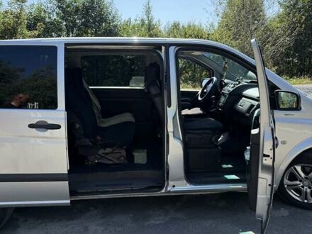 Серый Мерседес Вито, объемом двигателя 2.2 л и пробегом 650 тыс. км за 13000 $, фото 1 на Automoto.ua