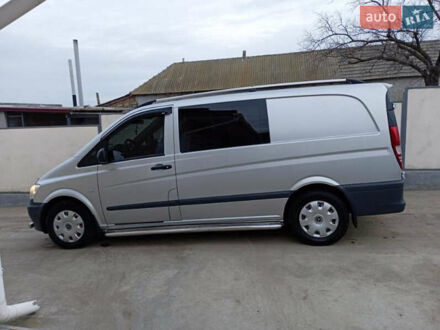 Серый Мерседес Вито, объемом двигателя 2.2 л и пробегом 287 тыс. км за 13500 $, фото 1 на Automoto.ua