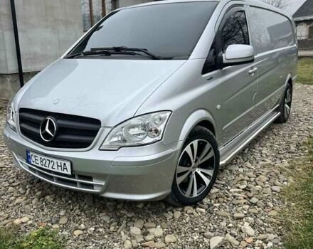 Серый Мерседес Вито, объемом двигателя 2.14 л и пробегом 300 тыс. км за 12800 $, фото 1 на Automoto.ua