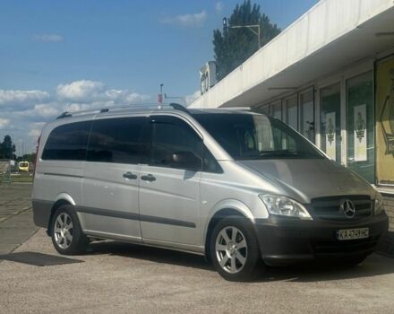 Серый Мерседес Вито, объемом двигателя 2.1 л и пробегом 340 тыс. км за 14300 $, фото 1 на Automoto.ua