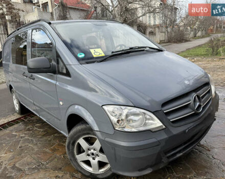 Серый Мерседес Вито, объемом двигателя 2.14 л и пробегом 275 тыс. км за 13500 $, фото 1 на Automoto.ua