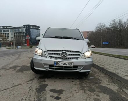 Серый Мерседес Вито, объемом двигателя 2.1 л и пробегом 371 тыс. км за 14000 $, фото 1 на Automoto.ua