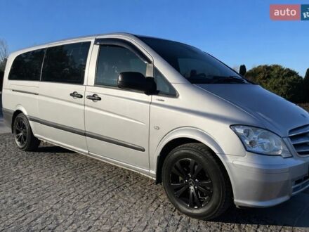Серый Мерседес Вито, объемом двигателя 2.14 л и пробегом 395 тыс. км за 16500 $, фото 1 на Automoto.ua