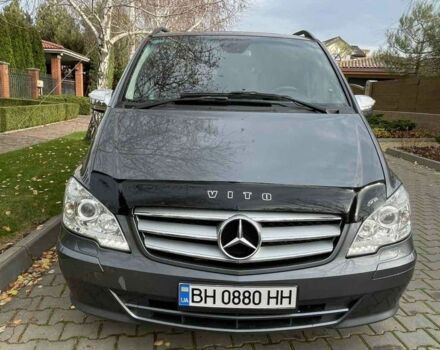 Серый Мерседес Вито, объемом двигателя 2.1 л и пробегом 260 тыс. км за 11500 $, фото 1 на Automoto.ua
