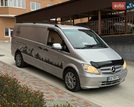 Серый Мерседес Вито, объемом двигателя 2.14 л и пробегом 389 тыс. км за 11499 $, фото 1 на Automoto.ua