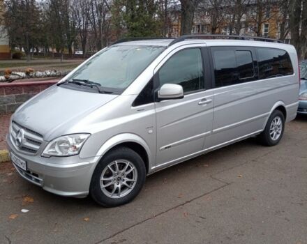 Серый Мерседес Вито, объемом двигателя 2.1 л и пробегом 350 тыс. км за 18000 $, фото 1 на Automoto.ua