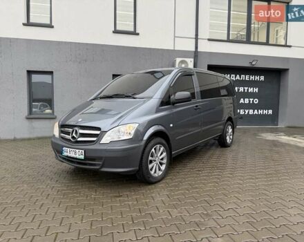 Серый Мерседес Вито, объемом двигателя 2.99 л и пробегом 240 тыс. км за 19950 $, фото 1 на Automoto.ua