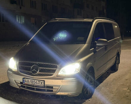 Серый Мерседес Вито, объемом двигателя 2.14 л и пробегом 354 тыс. км за 9000 $, фото 1 на Automoto.ua