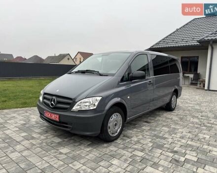 Серый Мерседес Вито, объемом двигателя 2.1 л и пробегом 297 тыс. км за 14900 $, фото 1 на Automoto.ua
