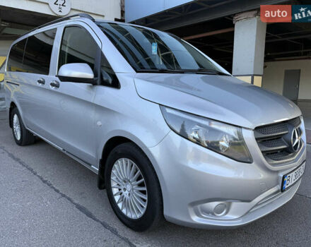 Серый Мерседес Вито, объемом двигателя 2.2 л и пробегом 192 тыс. км за 23950 $, фото 1 на Automoto.ua