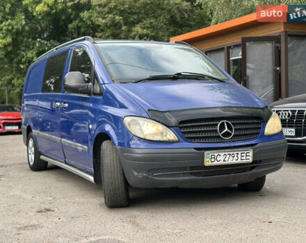 Синий Мерседес Вито, объемом двигателя 2.15 л и пробегом 300 тыс. км за 4550 $, фото 3 на Automoto.ua