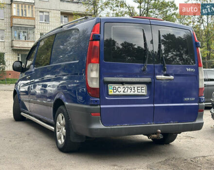 Синий Мерседес Вито, объемом двигателя 2.15 л и пробегом 300 тыс. км за 4550 $, фото 7 на Automoto.ua