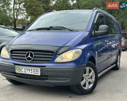 Синий Мерседес Вито, объемом двигателя 2.15 л и пробегом 300 тыс. км за 4550 $, фото 1 на Automoto.ua