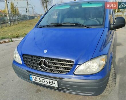 Синий Мерседес Вито, объемом двигателя 2.2 л и пробегом 435 тыс. км за 7200 $, фото 3 на Automoto.ua