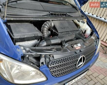 Синий Мерседес Вито, объемом двигателя 2.2 л и пробегом 435 тыс. км за 7200 $, фото 11 на Automoto.ua