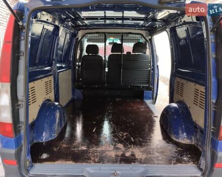 Синий Мерседес Вито, объемом двигателя 2.2 л и пробегом 435 тыс. км за 7200 $, фото 26 на Automoto.ua