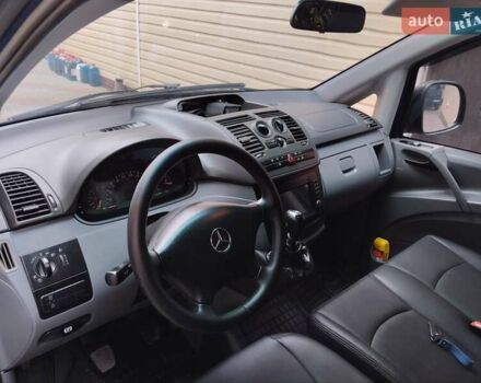 Синий Мерседес Вито, объемом двигателя 2.2 л и пробегом 435 тыс. км за 7200 $, фото 45 на Automoto.ua