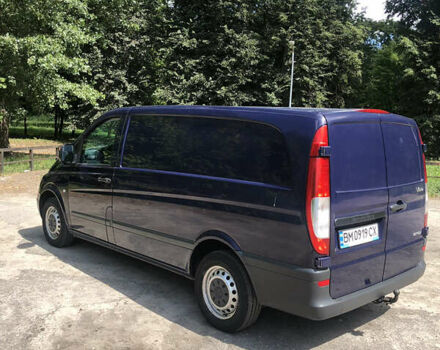 Синий Мерседес Вито, объемом двигателя 2.15 л и пробегом 336 тыс. км за 7999 $, фото 2 на Automoto.ua