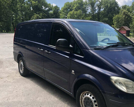 Синий Мерседес Вито, объемом двигателя 2.15 л и пробегом 336 тыс. км за 7999 $, фото 5 на Automoto.ua