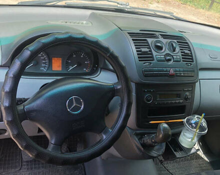 Синий Мерседес Вито, объемом двигателя 2.15 л и пробегом 336 тыс. км за 7999 $, фото 13 на Automoto.ua