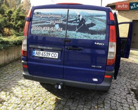 Синій Мерседес Віто, об'ємом двигуна 2.14 л та пробігом 361 тис. км за 10300 $, фото 3 на Automoto.ua