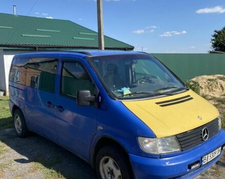 Синій Мерседес Віто, об'ємом двигуна 2.3 л та пробігом 380 тис. км за 3700 $, фото 1 на Automoto.ua