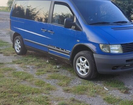 Синий Мерседес Вито, объемом двигателя 2 л и пробегом 350 тыс. км за 3500 $, фото 4 на Automoto.ua