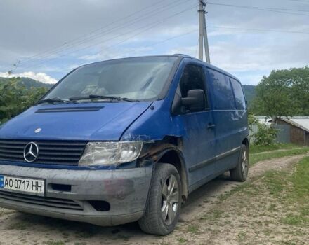 Синий Мерседес Вито, объемом двигателя 2.2 л и пробегом 300 тыс. км за 1500 $, фото 4 на Automoto.ua