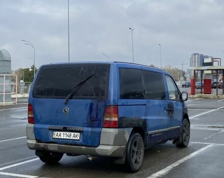 Мерседес Вито 2000 в Киеве на Automoto.ua Синий Мерседес Вито, объемом двигателя 2.1 л и пробегом 200 тыс. км за 1850 $, фото 5 на Automoto.ua