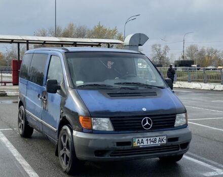Мерседес Вито 2000 в Киеве на Automoto.ua Синий Мерседес Вито, объемом двигателя 2.1 л и пробегом 200 тыс. км за 1850 $, фото 3 на Automoto.ua