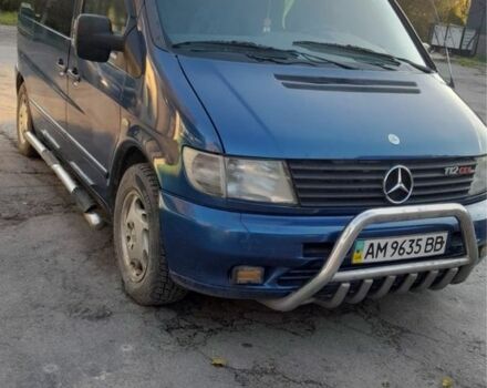 Мерседес Вито 2001 в Житомире на Automoto.ua Синий Мерседес Вито, объемом двигателя 2.1 л и пробегом 354 тыс. км за 4300 $, фото 1 на Automoto.ua
