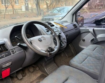 Синий Мерседес Вито, объемом двигателя 2.2 л и пробегом 400 тыс. км за 2800 $, фото 5 на Automoto.ua