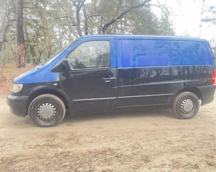 Синий Мерседес Вито, объемом двигателя 2 л и пробегом 500 тыс. км за 1700 $, фото 1 на Automoto.ua