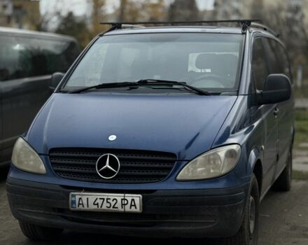 Синій Мерседес Віто, об'ємом двигуна 2.1 л та пробігом 730 тис. км за 3300 $, фото 1 на Automoto.ua