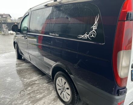 Синий Мерседес Вито, объемом двигателя 2.1 л и пробегом 500 тыс. км за 7000 $, фото 3 на Automoto.ua