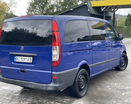 Синий Мерседес Вито, объемом двигателя 2.2 л и пробегом 300 тыс. км за 5800 $, фото 6 на Automoto.ua