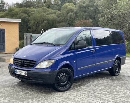 Синий Мерседес Вито, объемом двигателя 2.2 л и пробегом 300 тыс. км за 5800 $, фото 19 на Automoto.ua