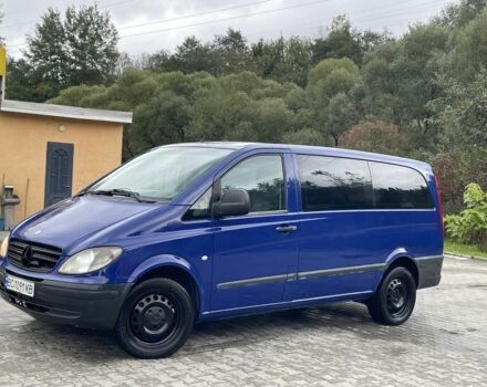 Синий Мерседес Вито, объемом двигателя 2.2 л и пробегом 300 тыс. км за 5800 $, фото 18 на Automoto.ua
