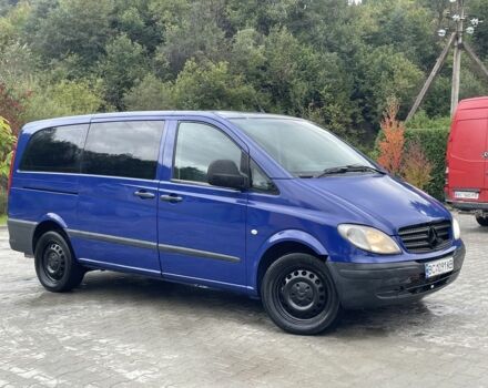 Синий Мерседес Вито, объемом двигателя 2.2 л и пробегом 300 тыс. км за 5800 $, фото 4 на Automoto.ua