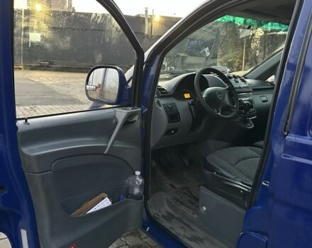 Синій Мерседес Віто, об'ємом двигуна 2.1 л та пробігом 258 тис. км за 6000 $, фото 7 на Automoto.ua