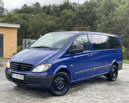 Синий Мерседес Вито, объемом двигателя 2.2 л и пробегом 300 тыс. км за 5800 $, фото 12 на Automoto.ua