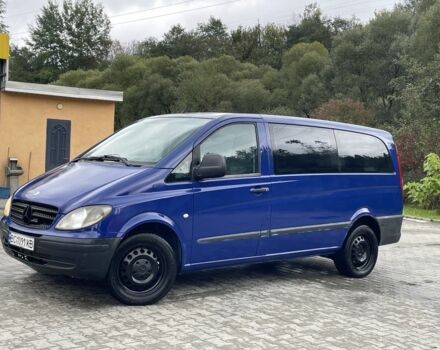 Синий Мерседес Вито, объемом двигателя 2.2 л и пробегом 300 тыс. км за 5800 $, фото 20 на Automoto.ua