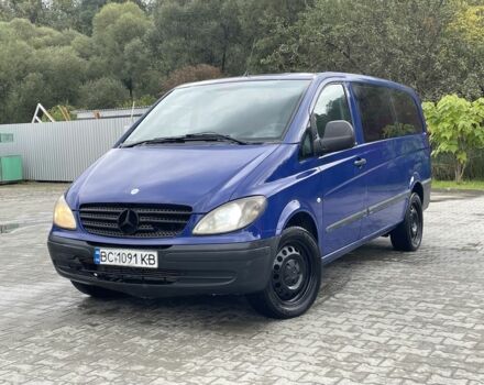 Синий Мерседес Вито, объемом двигателя 2.2 л и пробегом 300 тыс. км за 5800 $, фото 9 на Automoto.ua