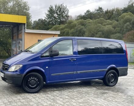 Синий Мерседес Вито, объемом двигателя 2.2 л и пробегом 300 тыс. км за 5800 $, фото 10 на Automoto.ua