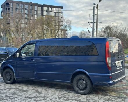 Синий Мерседес Вито, объемом двигателя 2.1 л и пробегом 400 тыс. км за 6350 $, фото 5 на Automoto.ua