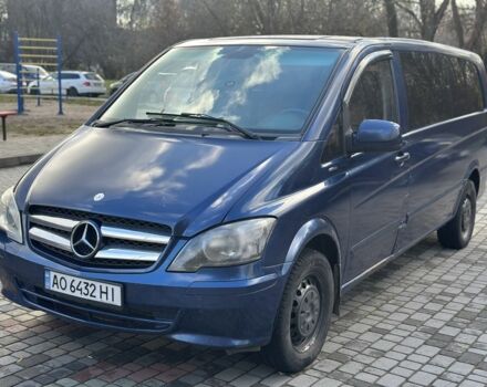 Синий Мерседес Вито, объемом двигателя 2.1 л и пробегом 400 тыс. км за 6350 $, фото 6 на Automoto.ua