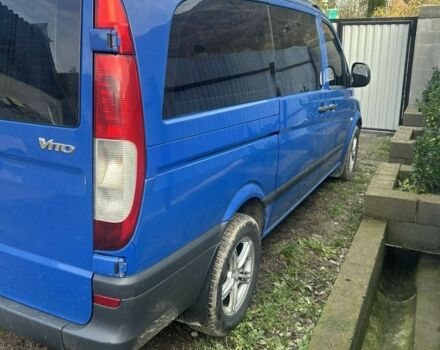 Синій Мерседес Віто, об'ємом двигуна 2.1 л та пробігом 297 тис. км за 12000 $, фото 2 на Automoto.ua